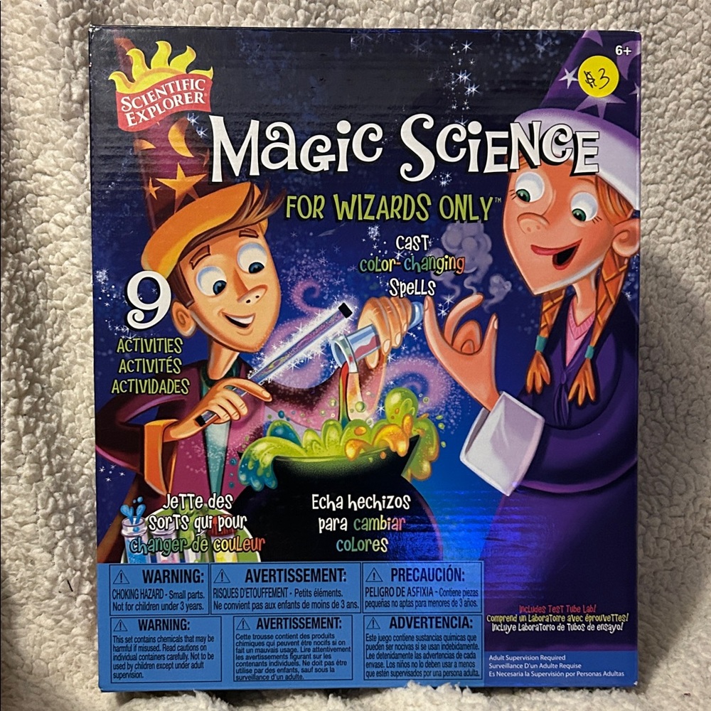Magic Science Kit for Wizards - Multicolor